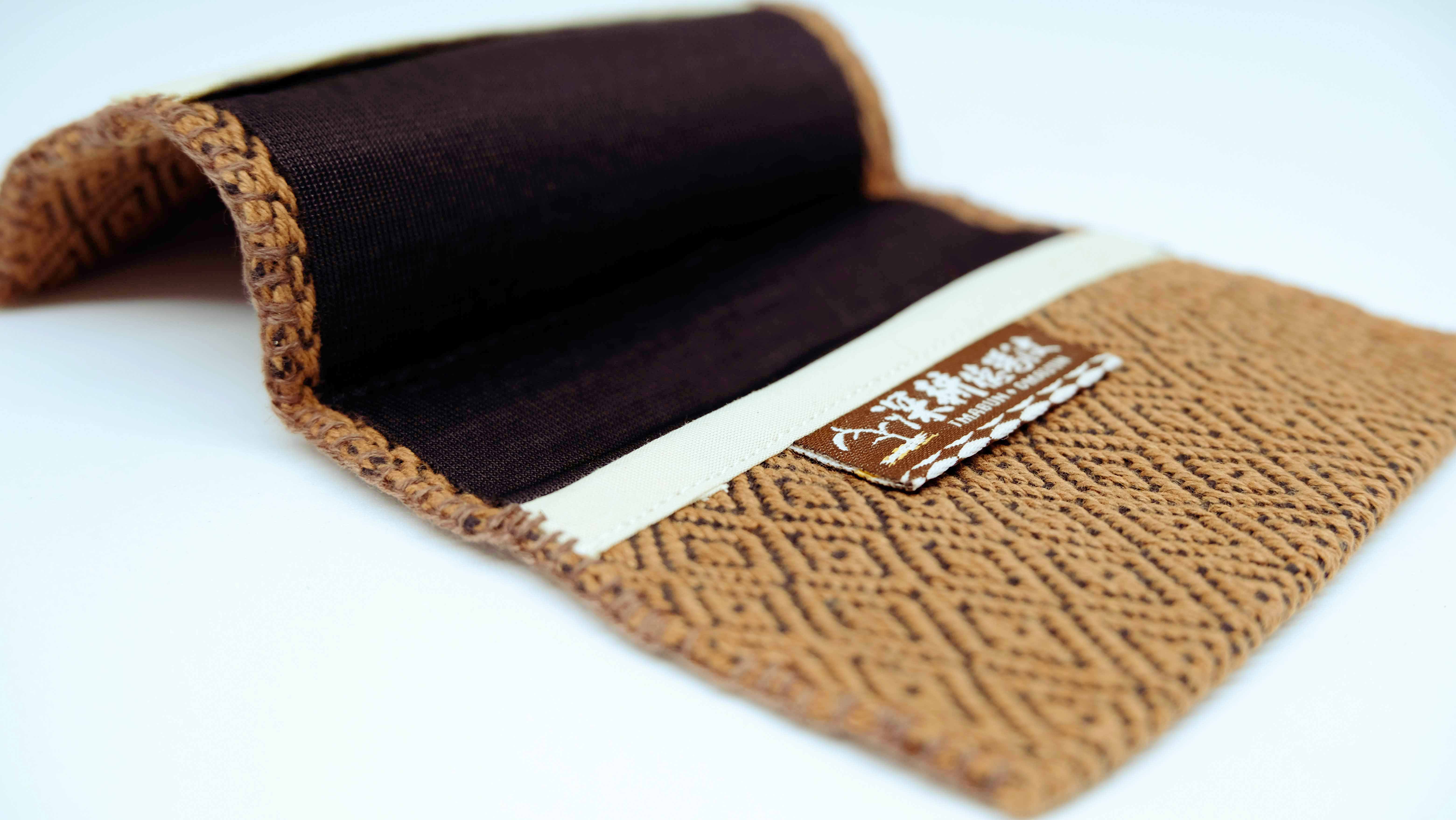 手工編織 名片布夾(標題圖檔)