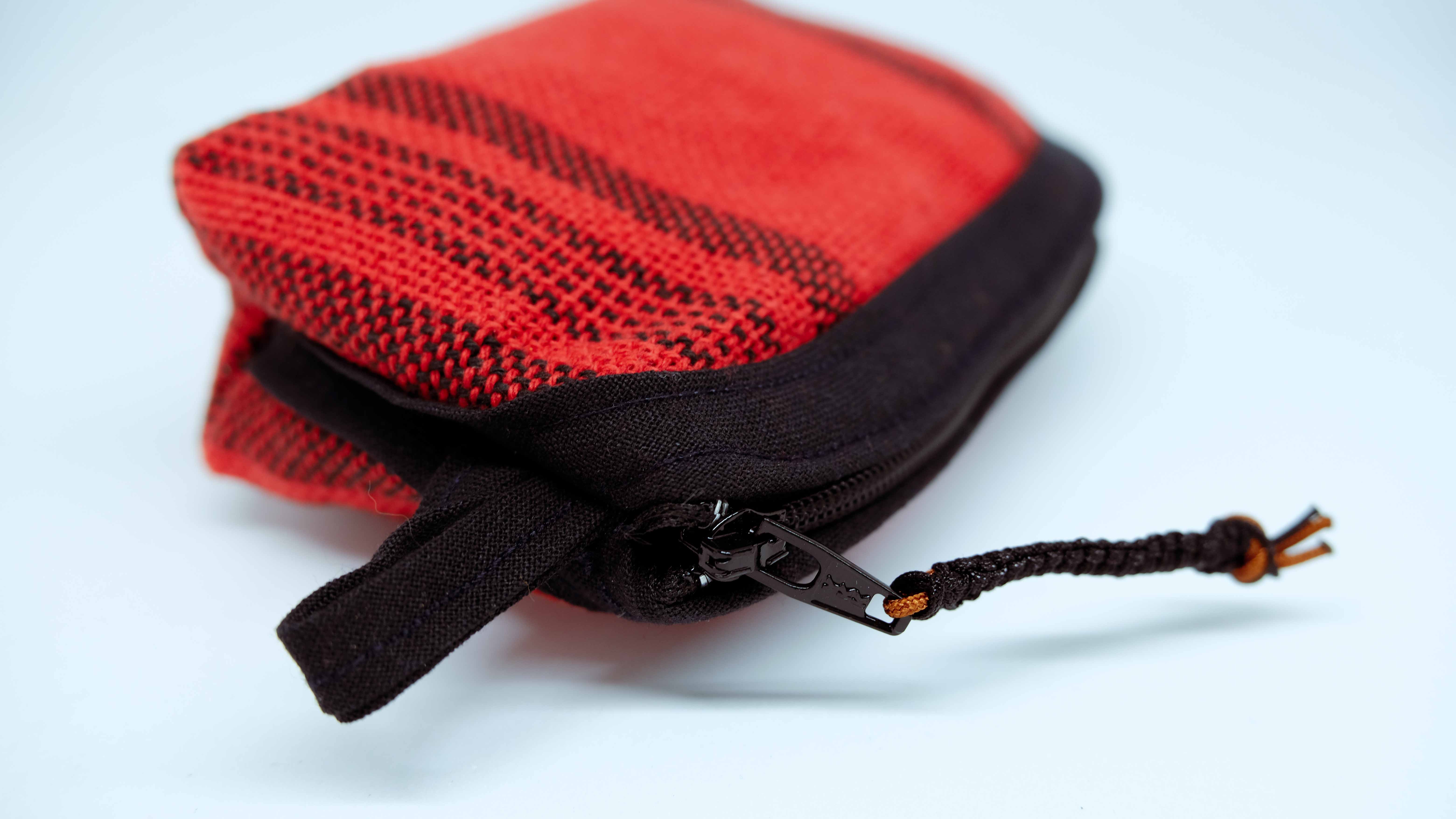 電繡大紅零錢包(標題圖檔)